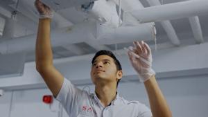 AC duct cleaning in Dubai