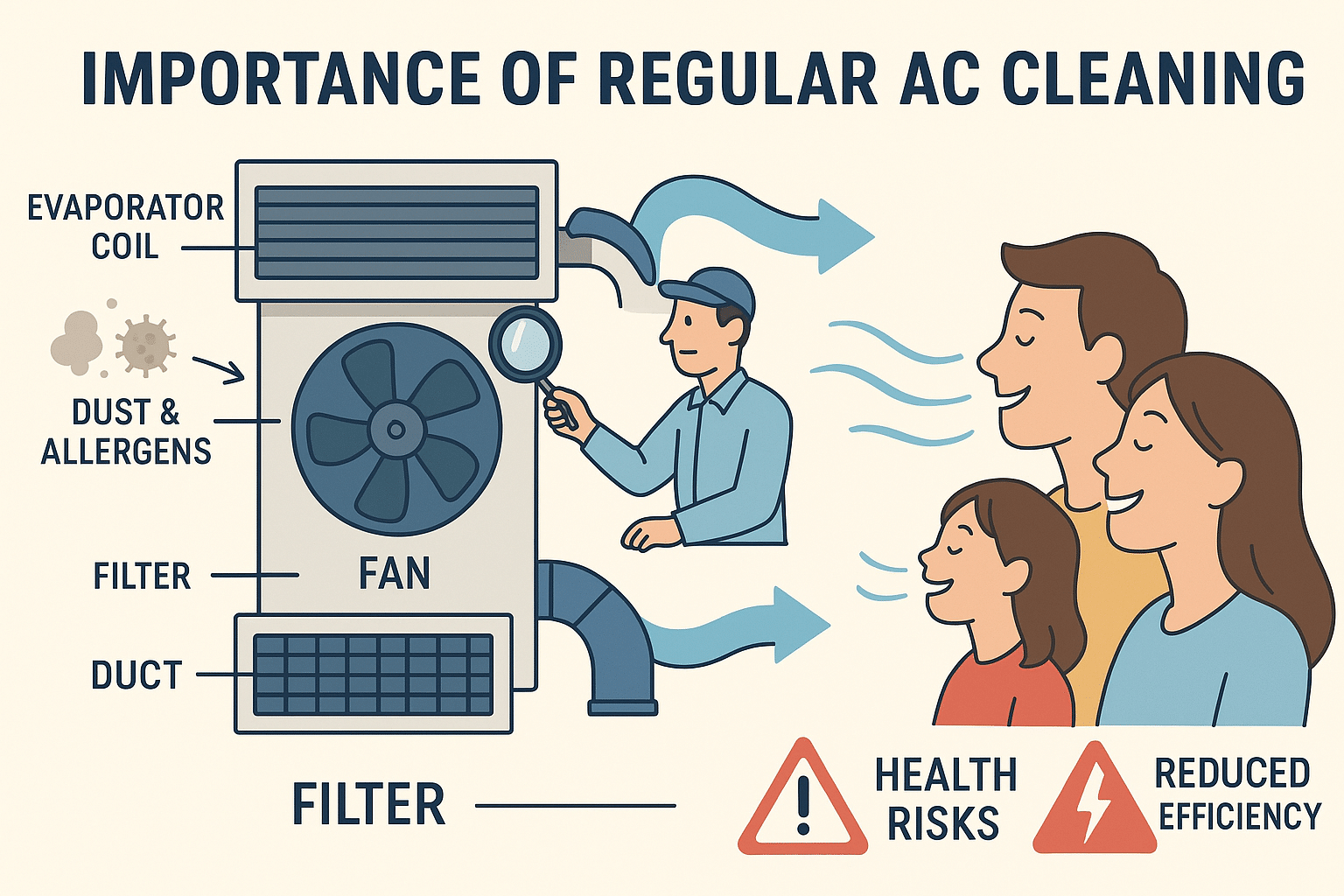 Discreet AC Cleaning
