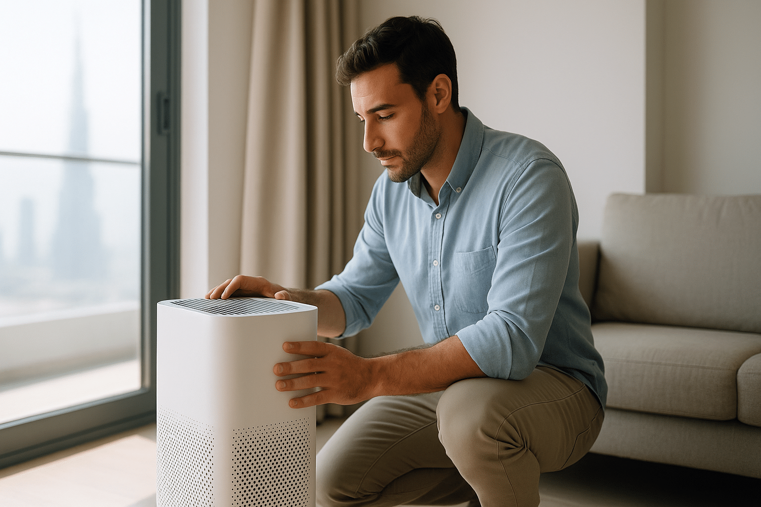 improving indoor air quality solutions Dubai