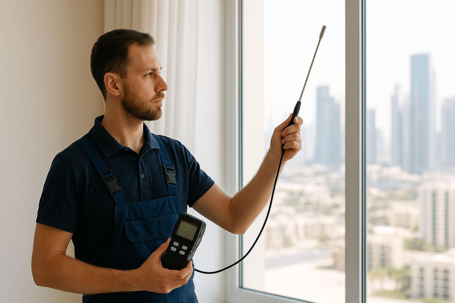 professional indoor air quality testing Dubai