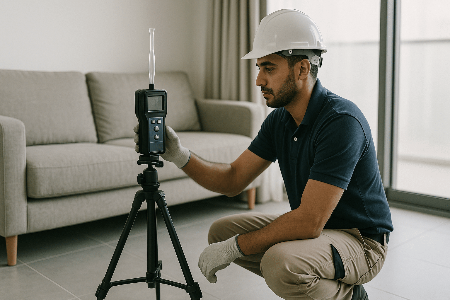 certified indoor air quality testing company dubai