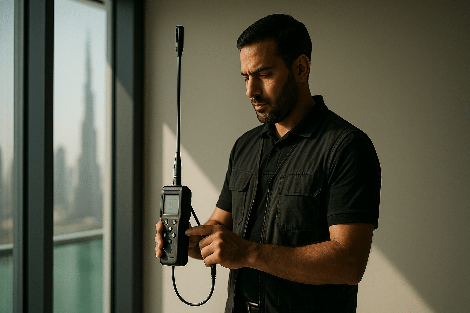 professional indoor air quality testing dubai