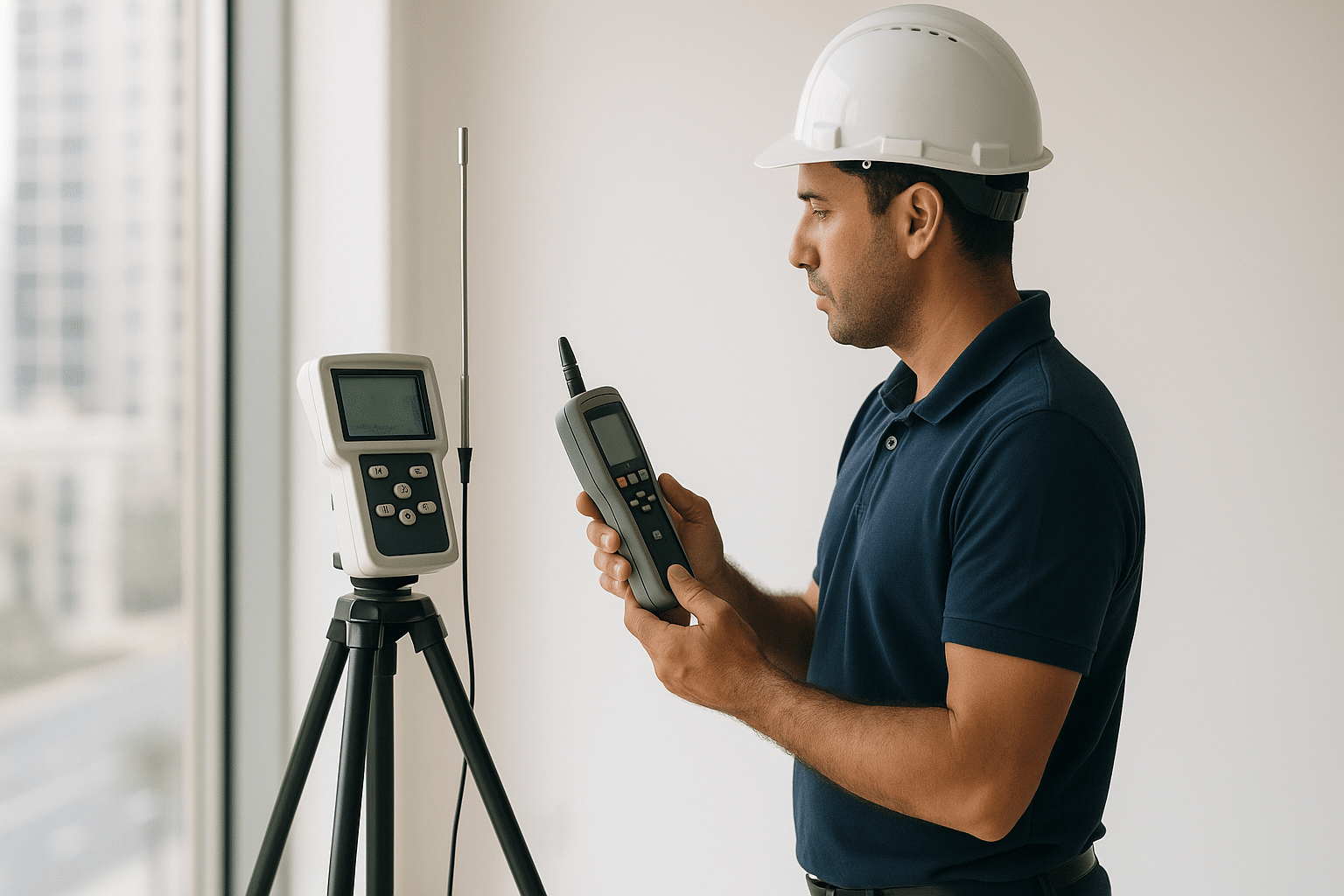 indoor air quality testing process Dubai