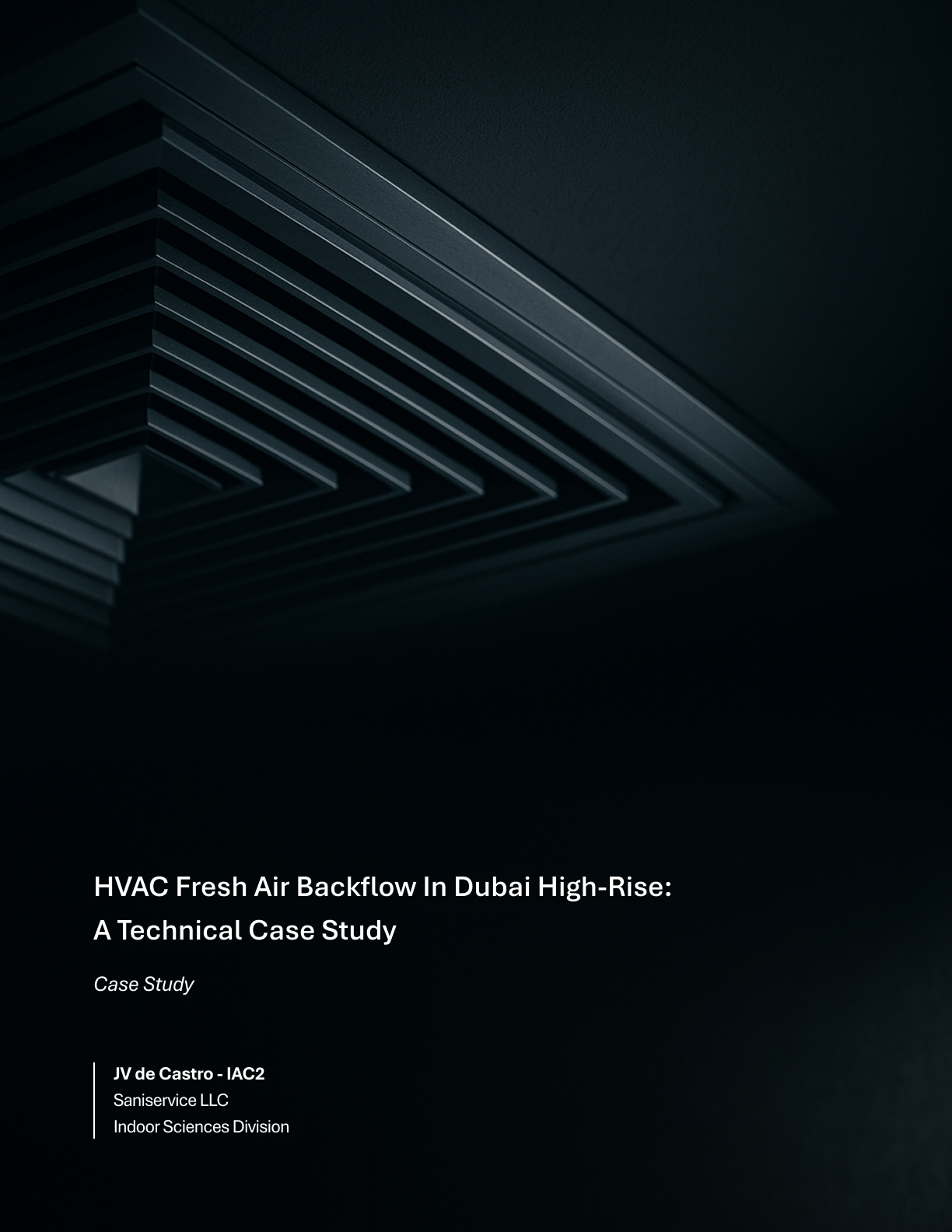 HVAC fresh air backflow in Dubai