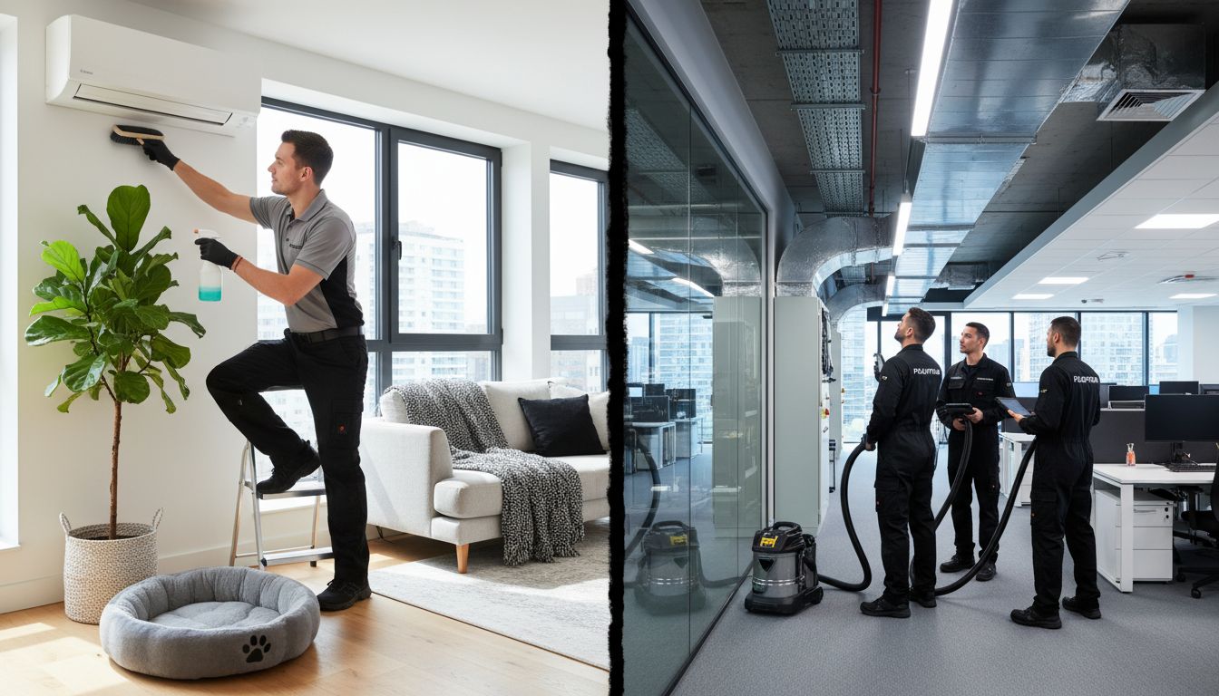 hvac cleaning vs maintenance