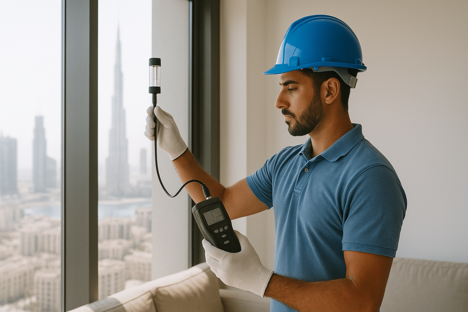 certified indoor air quality testing dubai