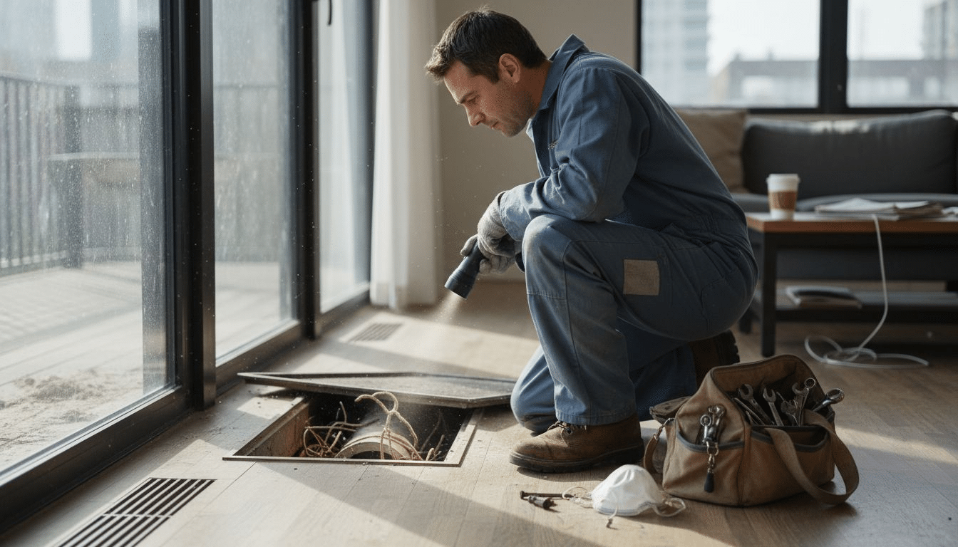 what is air duct contamination